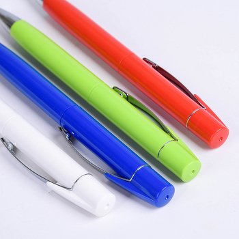 廣告筆-旋轉式塑膠筆管推薦禮品 -單色原子筆-客製化贈品筆_3